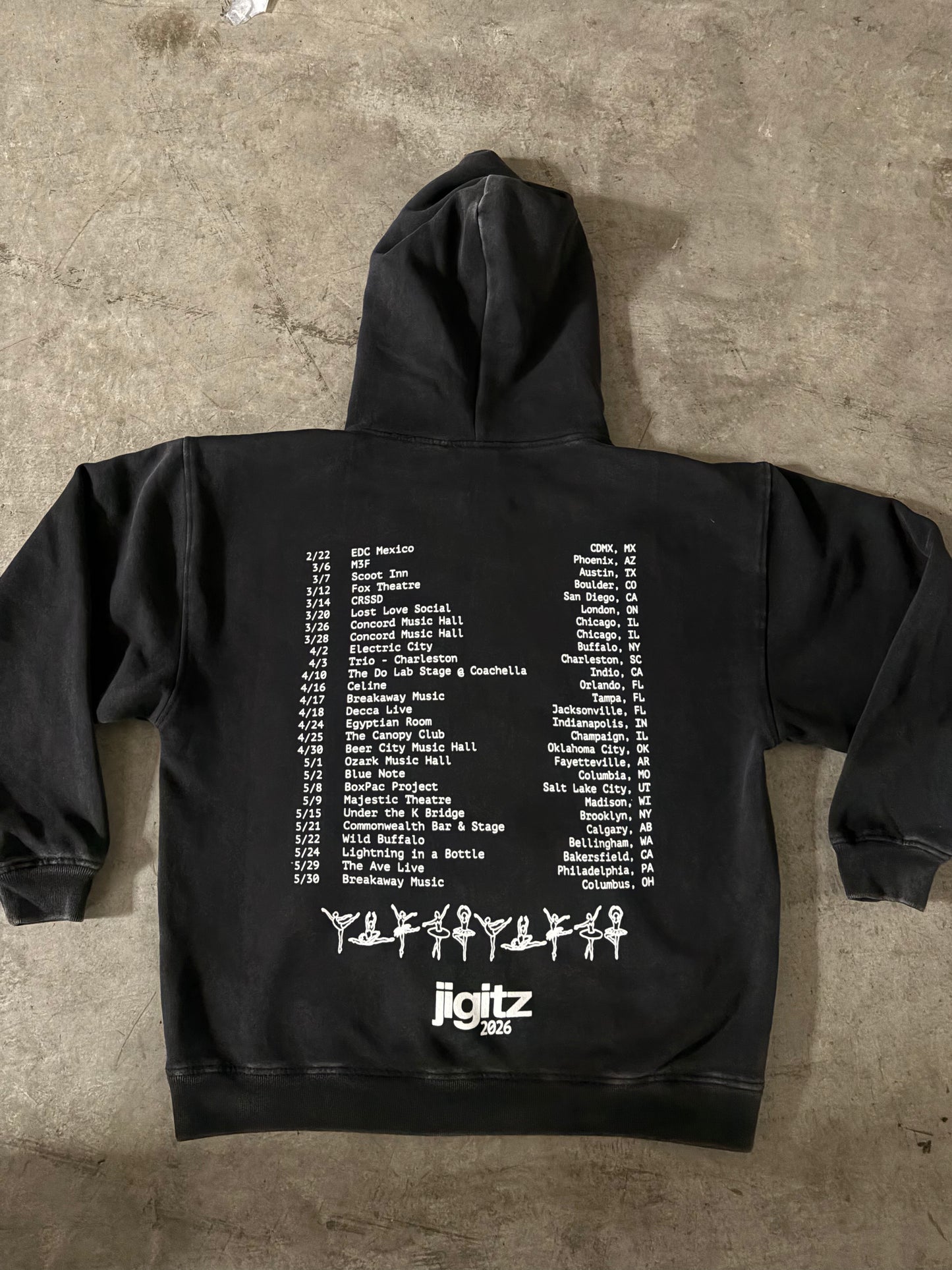 the 50 ballerinas hoodie