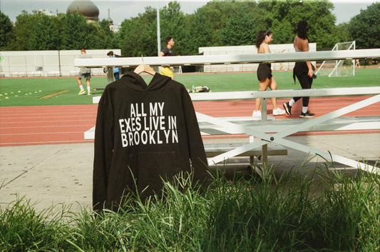 all my exes live in brooklyn hoodie