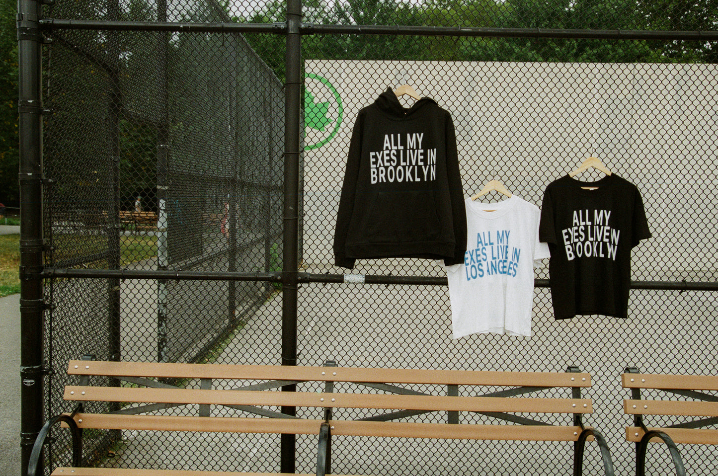 all my exes live in brooklyn hoodie